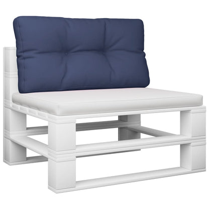 vidaXL Palettenkissen Marineblau 70x40x12 cm Oxford-Gewebe
