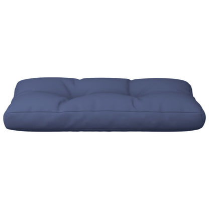 vidaXL Coussin de palette bleu marine 120x40x12 cm Tissu