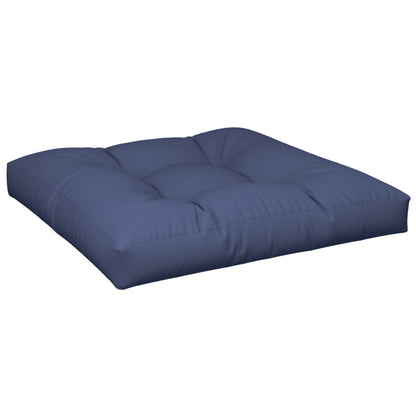 vidaXL Palettenkissen-Set Marineblau 70x40x12 cm Stoff