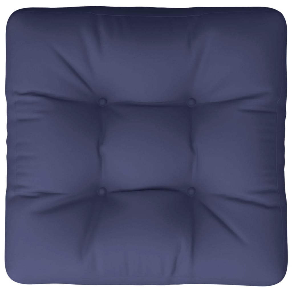 vidaXL Palettenkissen Marineblau 58x58x10 cm Oxford-Gewebe