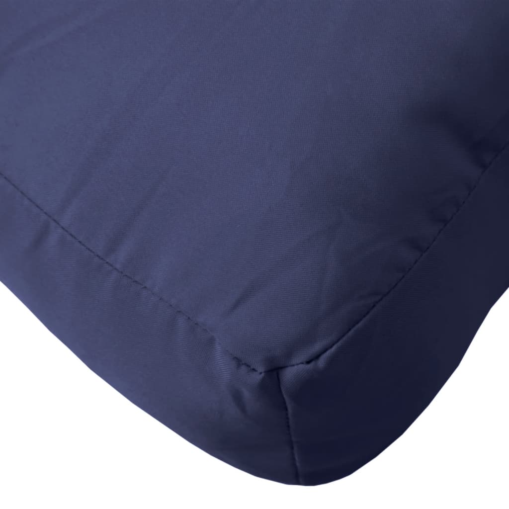 vidaXL Palettenkissen Marineblau 58x58x10 cm Oxford-Gewebe