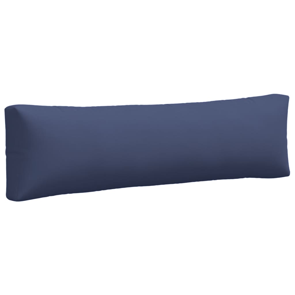 vidaXL Coussins de palette 2 pcs Bleu marine Tissu Oxford