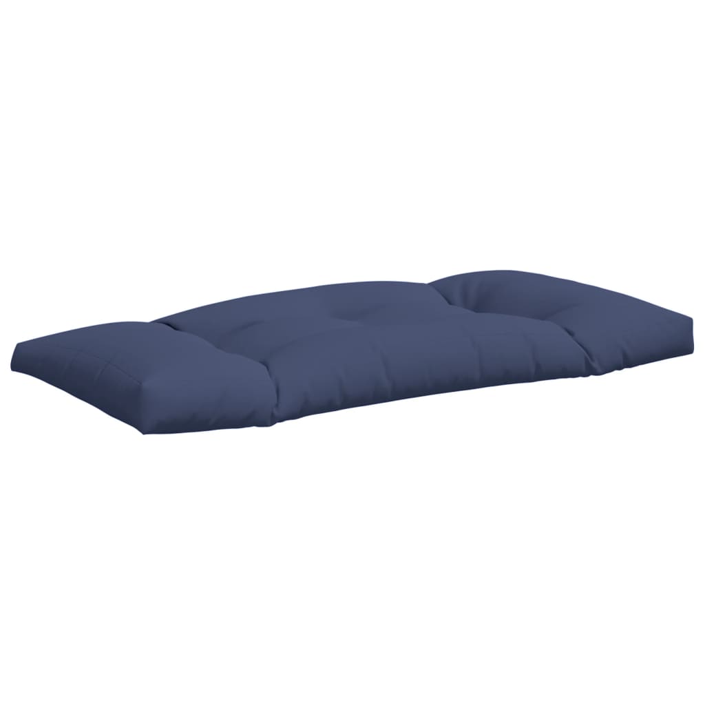 vidaXL Coussins de palette 2 pcs Bleu marine Tissu Oxford