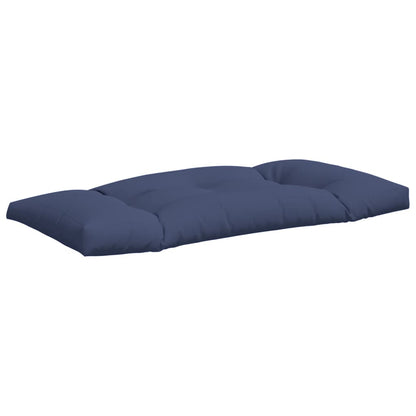 vidaXL Coussins de palette 2 pcs Bleu marine Tissu Oxford