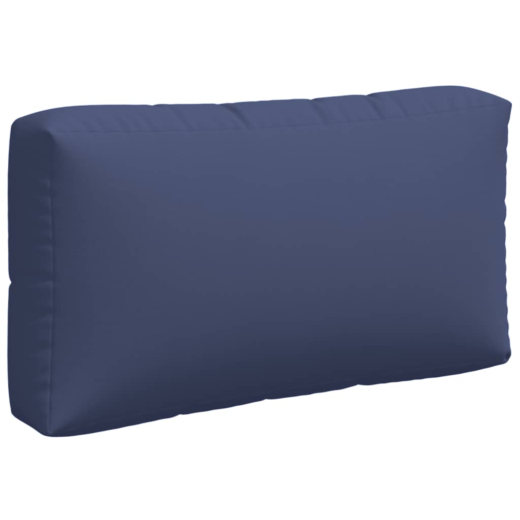 vidaXL Coussins de palette 3 pcs Bleu marine Tissu Oxford