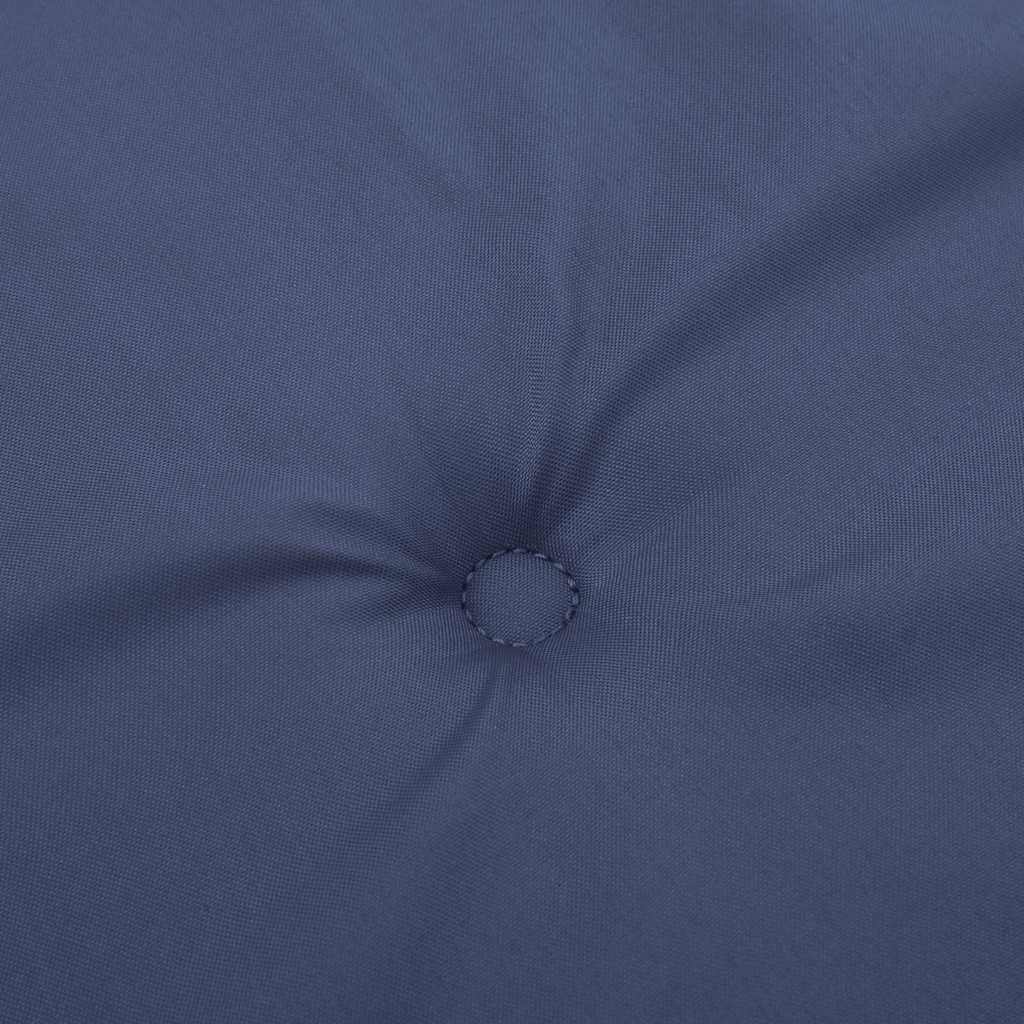 vidaXL Palettenkissen 4 Stk. Marineblau 40x40x4 cm Oxford-Gewebe