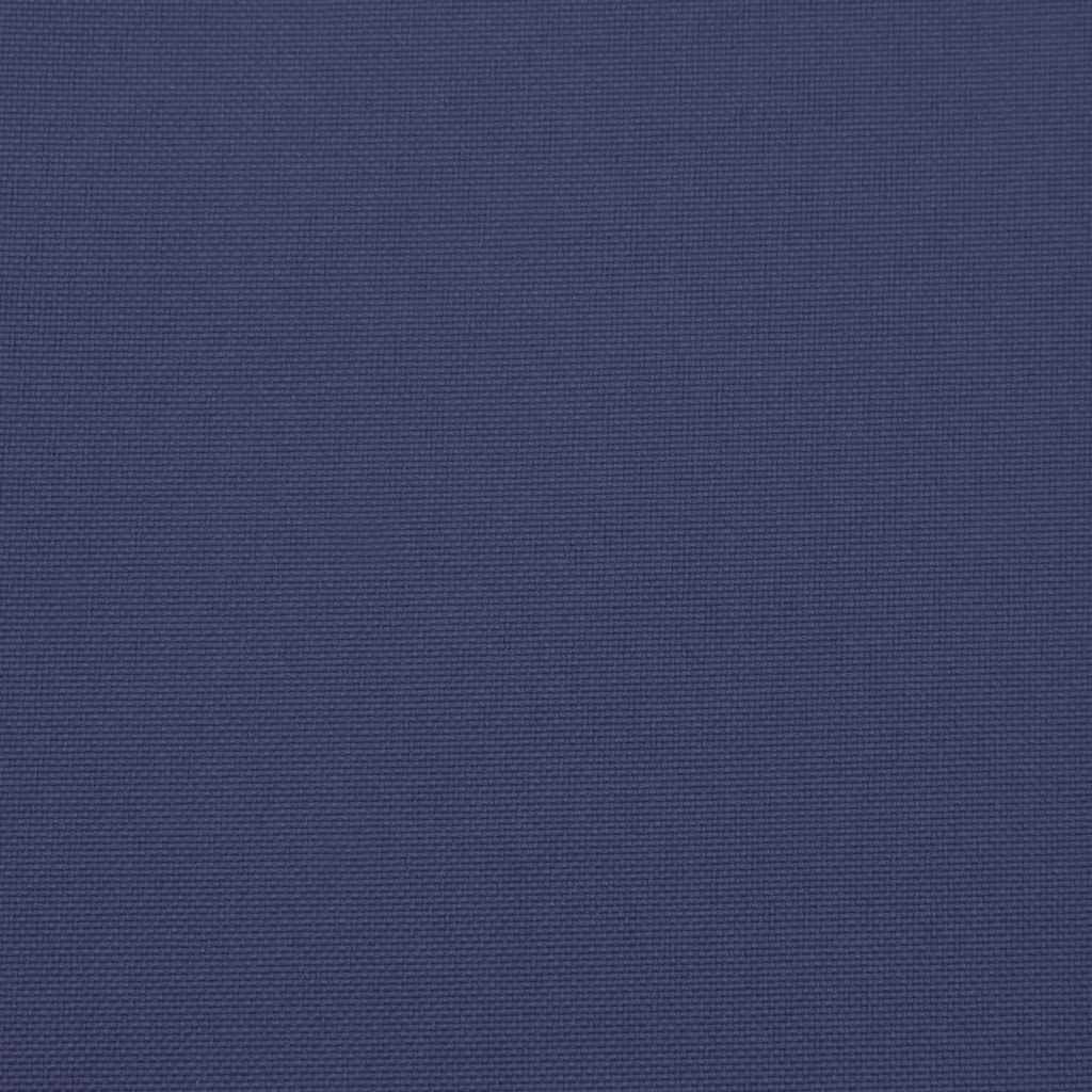 vidaXL Palettenkissen 4 Stk. Marineblau 40x40x4 cm Oxford-Gewebe