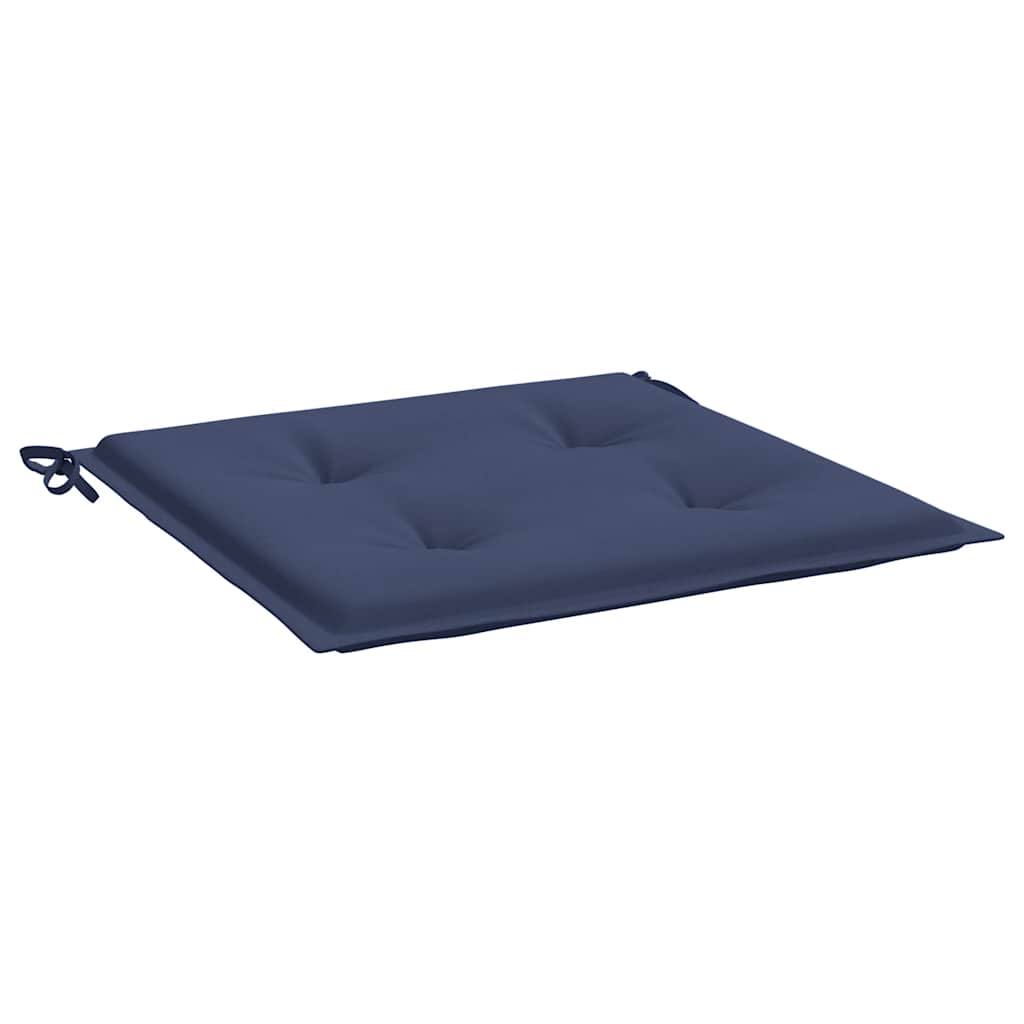 vidaXL Coussins de palette 6 pcs Bleu marine 50x50x4 cm Tissu Oxford