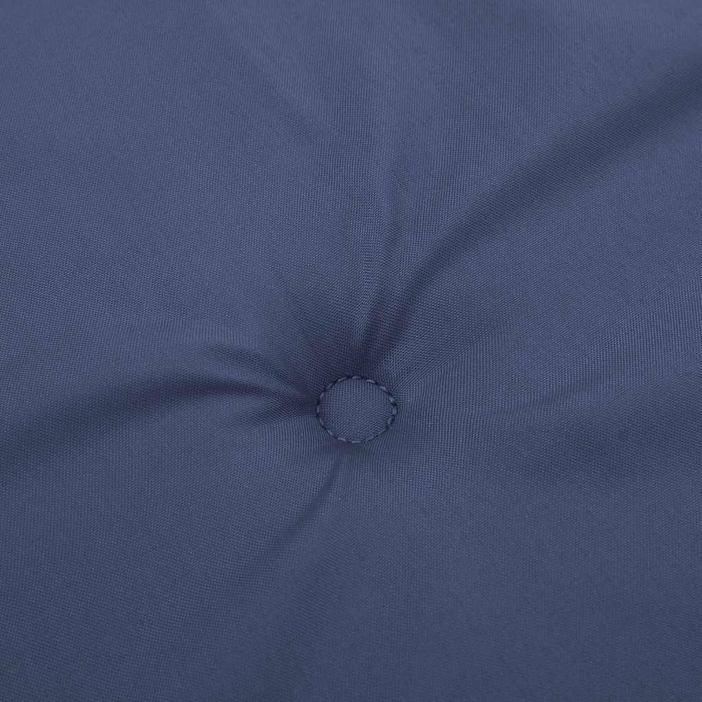 vidaXL Coussins de palette 6 pcs Bleu marine 50x50x4 cm Tissu Oxford
