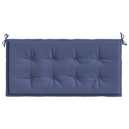 vidaXL Coussin de banc de jardin bleu marine 100x50x4 cm Tissu Oxford