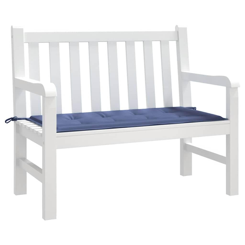 vidaXL Gartenbank-Auflage Marineblau 120x50x4 cm Oxford-Gewebe