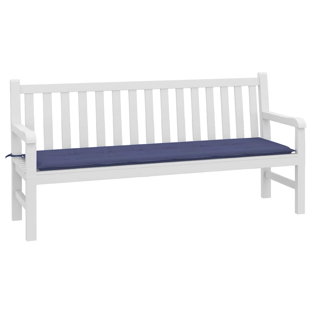 vidaXL Gartenbank-Auflage Marineblau 180x50x4 cm Oxford-Gewebe