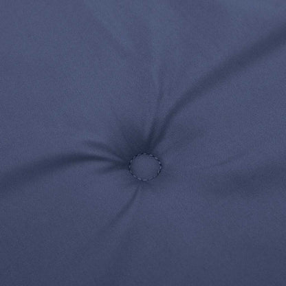 vidaXL Coussin de banc de jardin bleu marine 200x50x4 cm Tissu Oxford