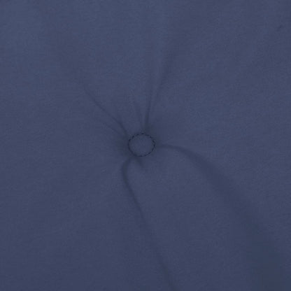 vidaXL Hochlehner-Auflagen 6 Stk. Marineblau Stoff