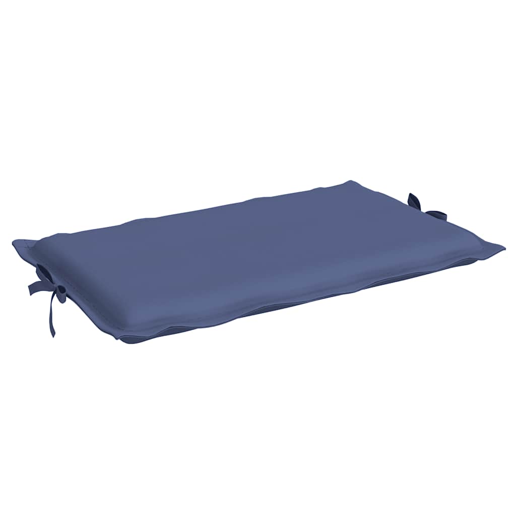 vidaXL Matelas de transat bleu marine tissu Oxford