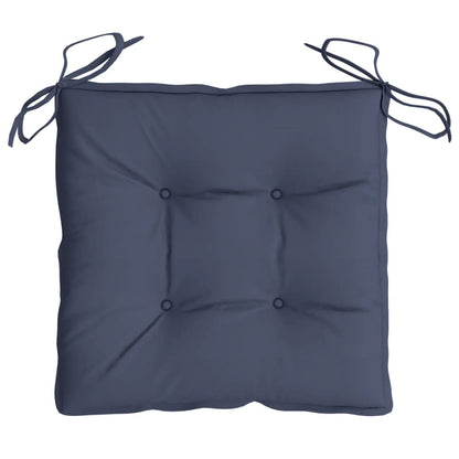 vidaXL Stuhlkissen 4 Stk. Marineblau 50x50x7 cm Oxford-Gewebe