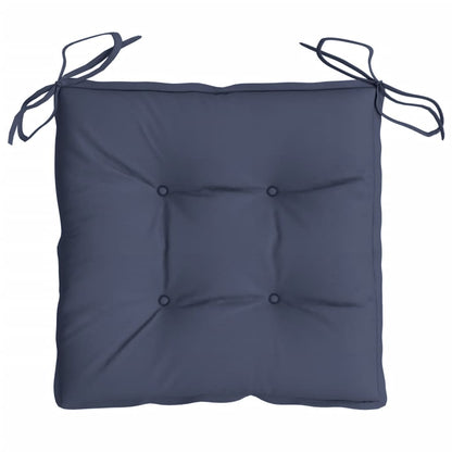 vidaXL Stuhlkissen 6 Stk. Marineblau 50x50x7 cm Oxford-Gewebe