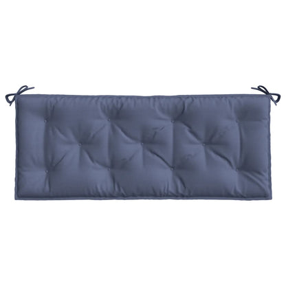 vidaXL Coussin de banc de jardin bleu marine 120x50x7 cm Tissu Oxford