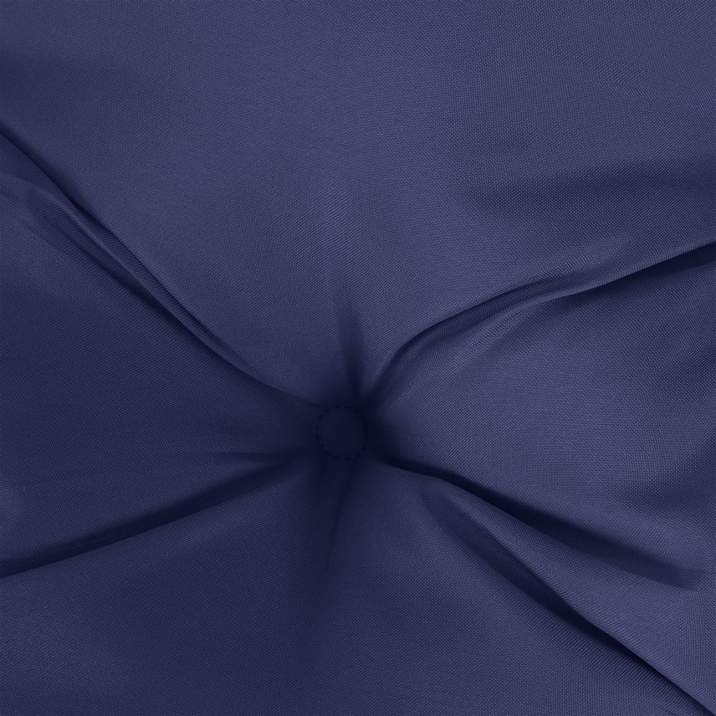 vidaXL Coussin de banc de jardin bleu marine 120x50x7 cm Tissu Oxford