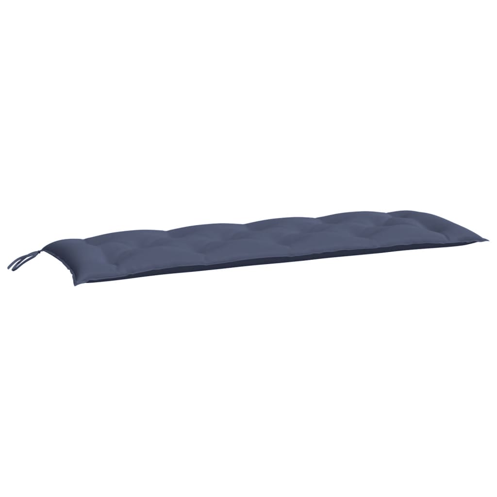 vidaXL Gartenbank-Auflage Marineblau 150x50x7 cm Oxford-Gewebe