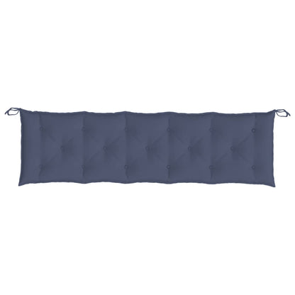 vidaXL Gartenbank-Auflage Marineblau 180x50x7 cm Oxford-Gewebe