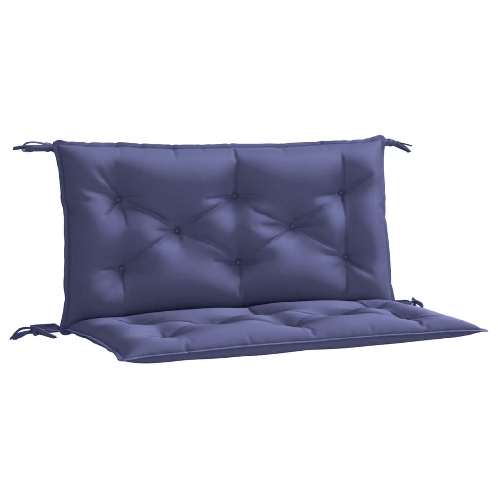 vidaXL Gartenbank-Auflagen 2 Stk. Marineblau 100x50x7 cm Oxford-Gewebe
