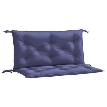 vidaXL Gartenbank-Auflagen 2 Stk. Marineblau 100x50x7 cm Oxford-Gewebe