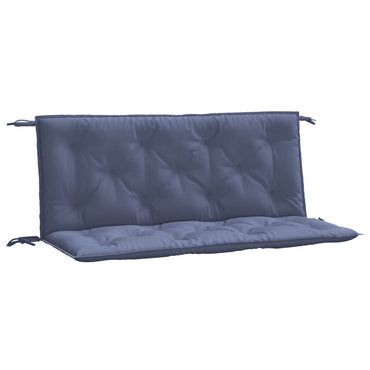 vidaXL Gartenbank-Auflagen 2 Stk. Marineblau 120x50x7 cm Oxford-Gewebe