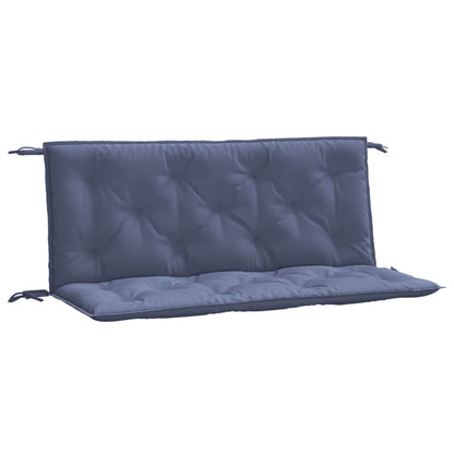 vidaXL Gartenbank-Auflagen 2 Stk. Marineblau 120x50x7 cm Oxford-Gewebe