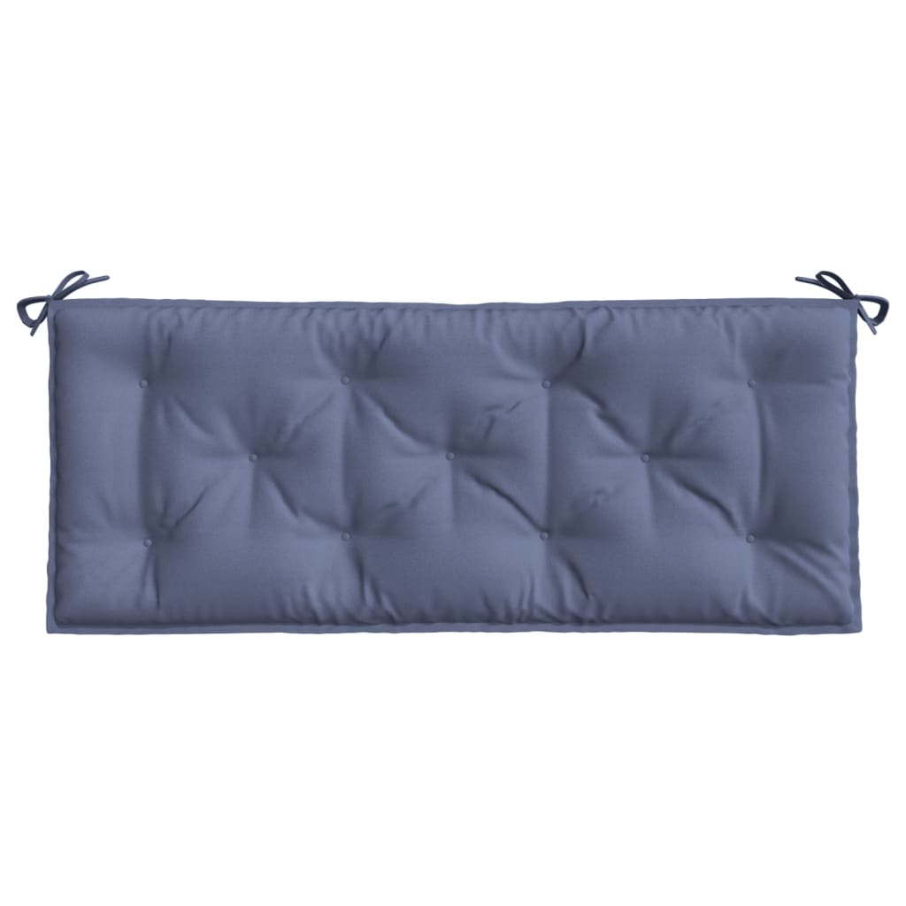 vidaXL Gartenbank-Auflagen 2 Stk. Marineblau 120x50x7 cm Oxford-Gewebe