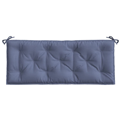 vidaXL Gartenbank-Auflagen 2 Stk. Marineblau 120x50x7 cm Oxford-Gewebe