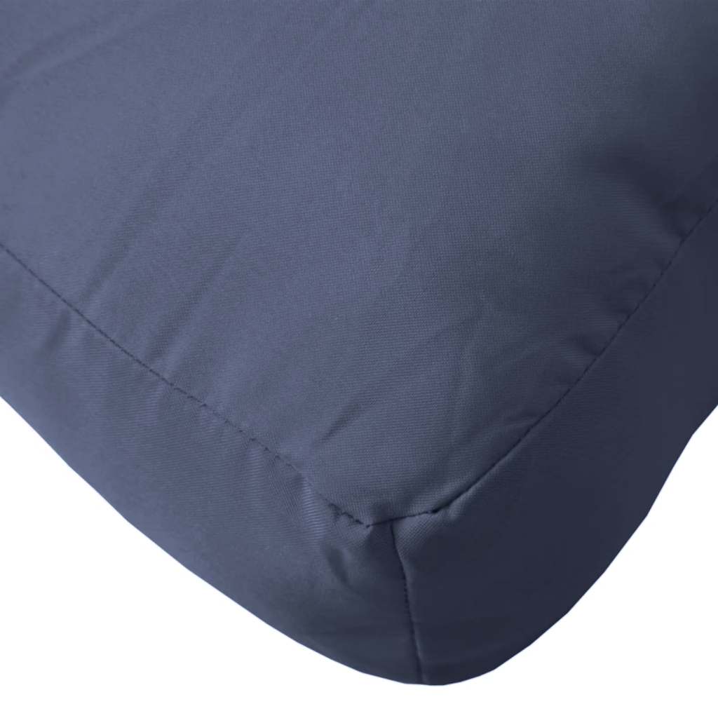 vidaXL Coussins de palette 3 pcs Bleu marine Tissu Oxford