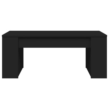 vidaXL Table basse noir 102x55x42 cm Bois d'ingénierie
