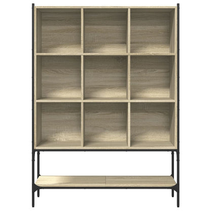 vidaXL Bücherregal Sonoma-Eiche 102x30x141,5 cm Holzwerkstoff