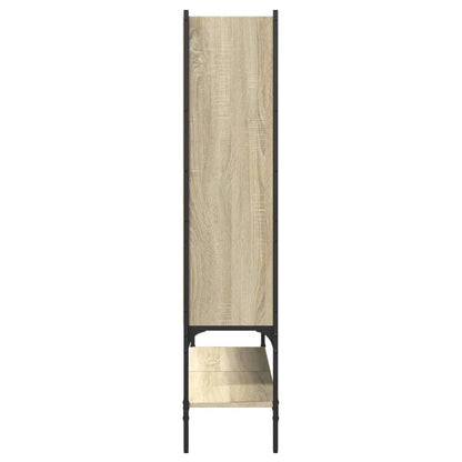 vidaXL Bücherregal Sonoma-Eiche 102x30x141,5 cm Holzwerkstoff