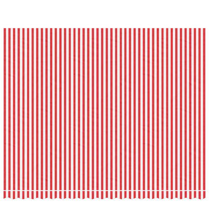 vidaXL Markisenbespannung Rot und Weiß Gestreift 4,5x3,5 m