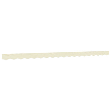 vidaXL Markisenvolant Creme Gestreift 4,5 m