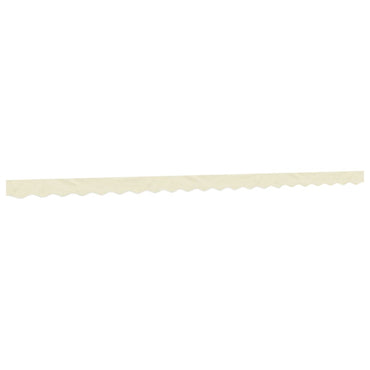 vidaXL Markisenvolant Creme Gestreift 5 m
