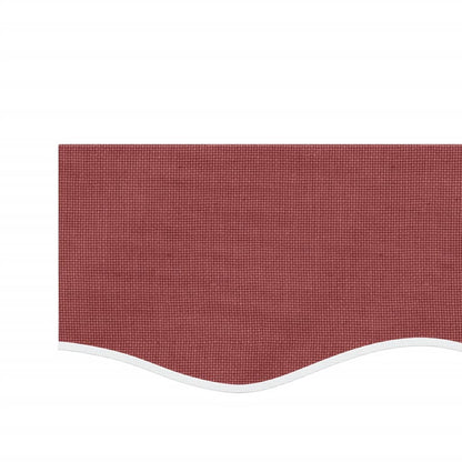 vidaXL Markisenvolant Burgunderrot 3,5 m