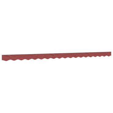 vidaXL Markisenvolant Burgunderrot 4,5 m