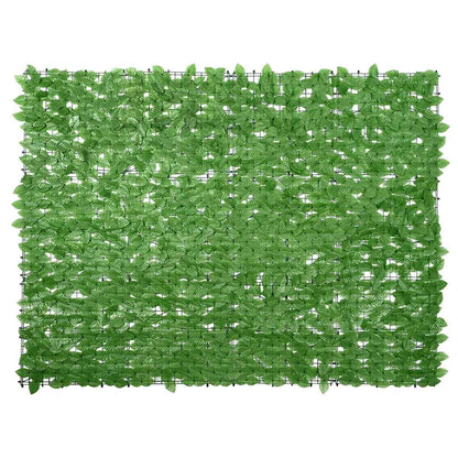 vidaXL Balkon-Sichtschutz mit Grünen Blättern 200x150 cm