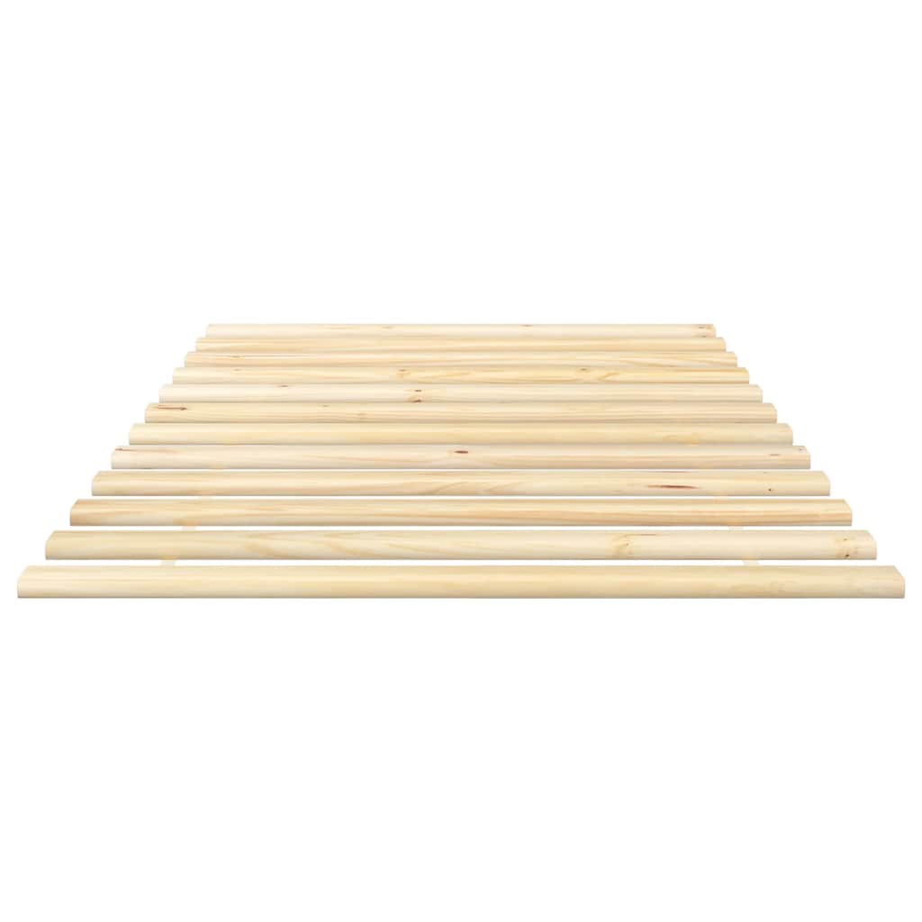 vidaXL Sommier à lattes 90x200 cm en bois de pin massif