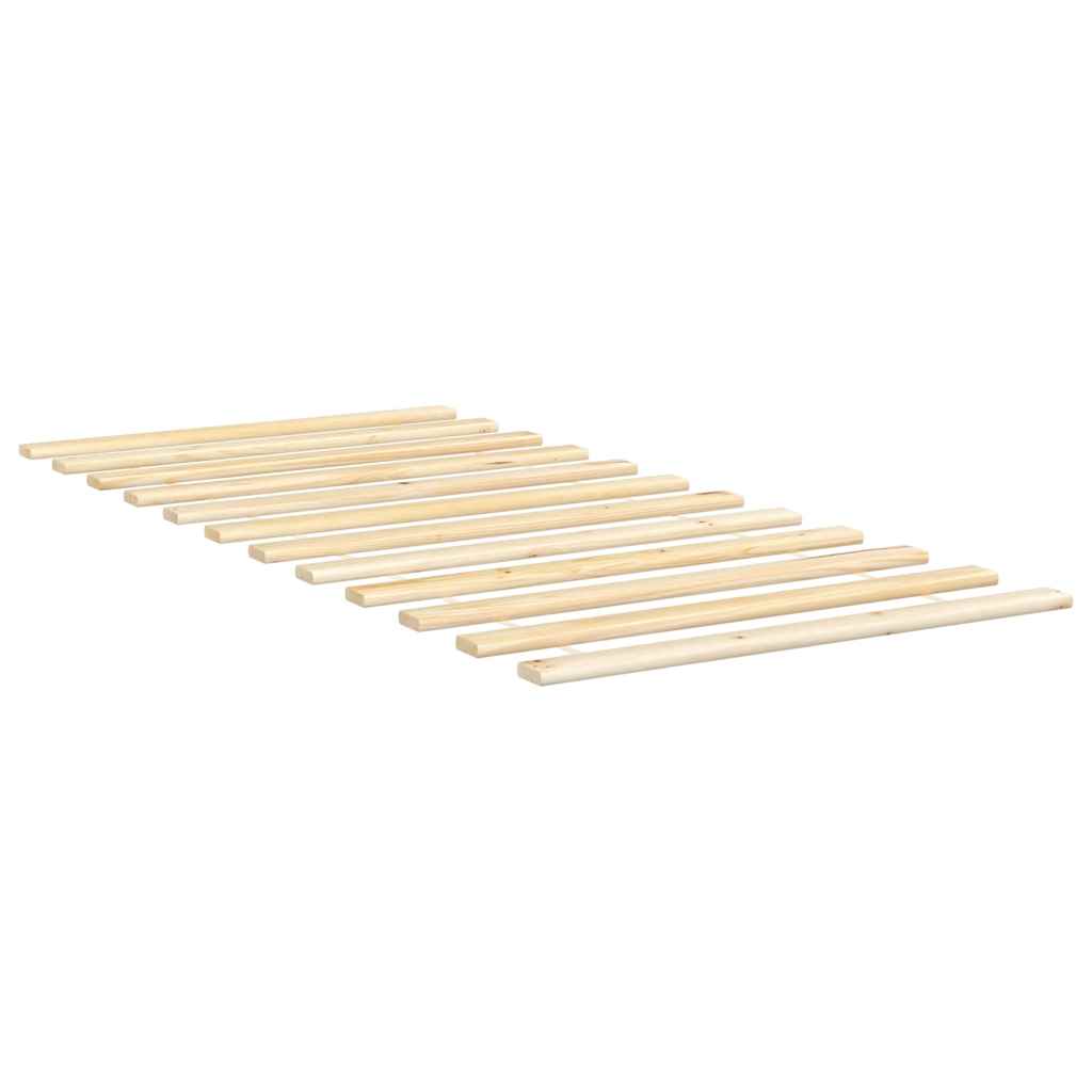 vidaXL Sommier à lattes 90x200 cm en bois de pin massif