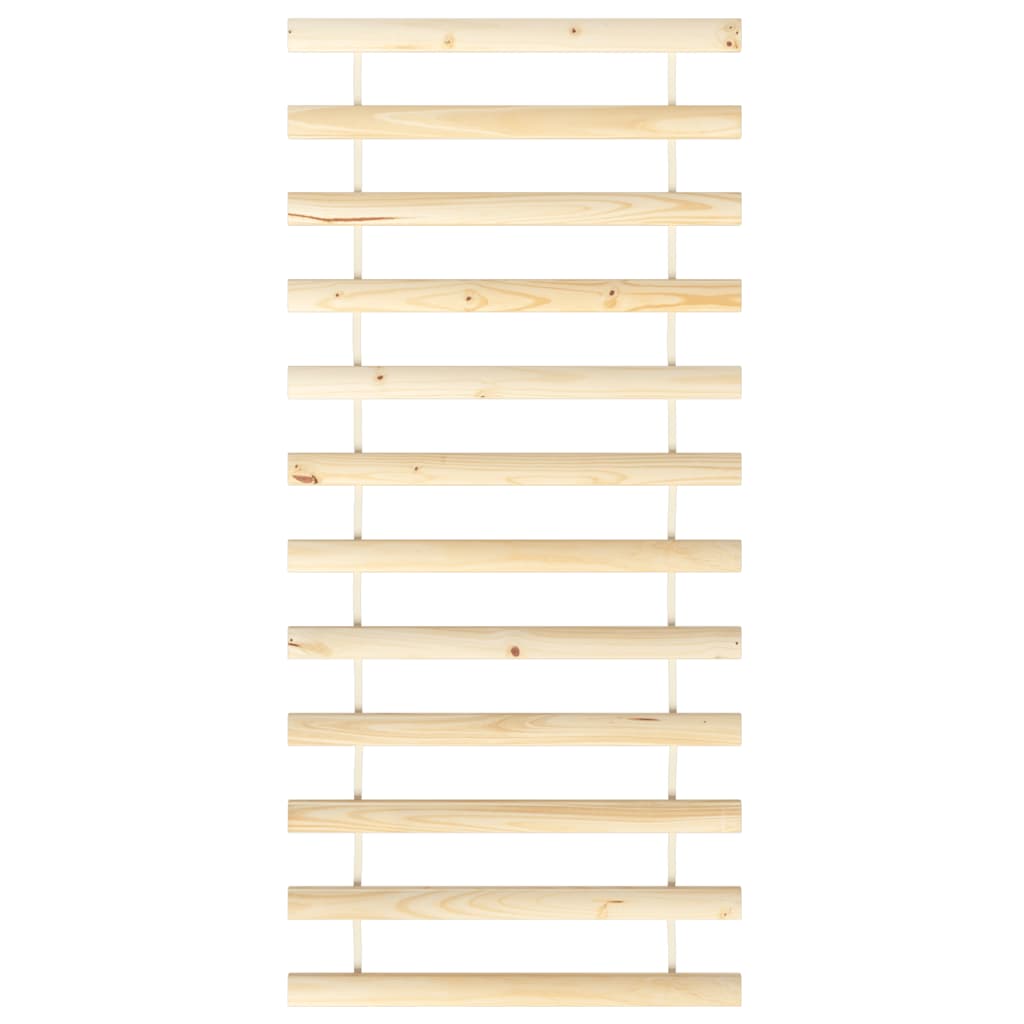 vidaXL Sommier à lattes 90x200 cm en bois de pin massif