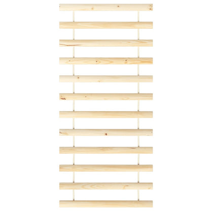 vidaXL Sommier à lattes 90x200 cm en bois de pin massif