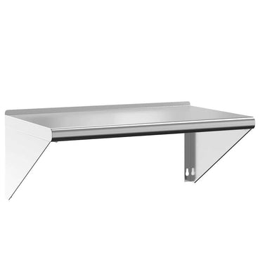 vidaXL Étagère murale 75x45x31 cm Argenté Acier inoxydable