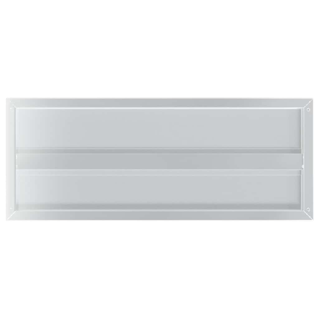 vidaXL Étagères murales 2 pcs 75x30x3 cm Argenté Acier inoxydable