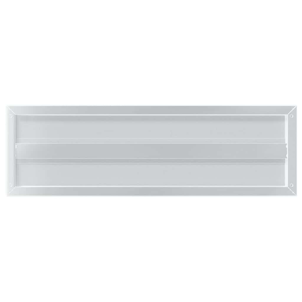 vidaXL Étagères murales 2 pcs 75x23,5x3 cm Acier inoxydable argenté