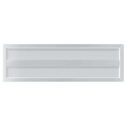 vidaXL Étagères murales 2 pcs 75x23,5x3 cm Acier inoxydable argenté
