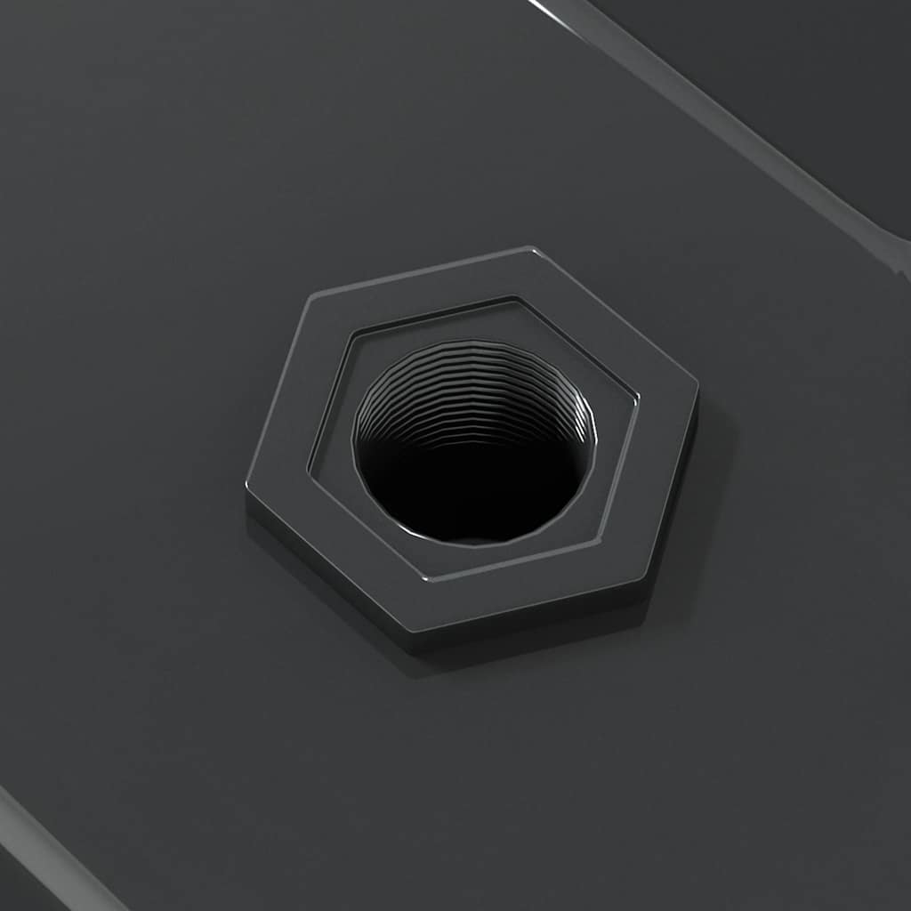 Wandregale 2 Stk. 100x40x3 cm Schwarz Edelstahl